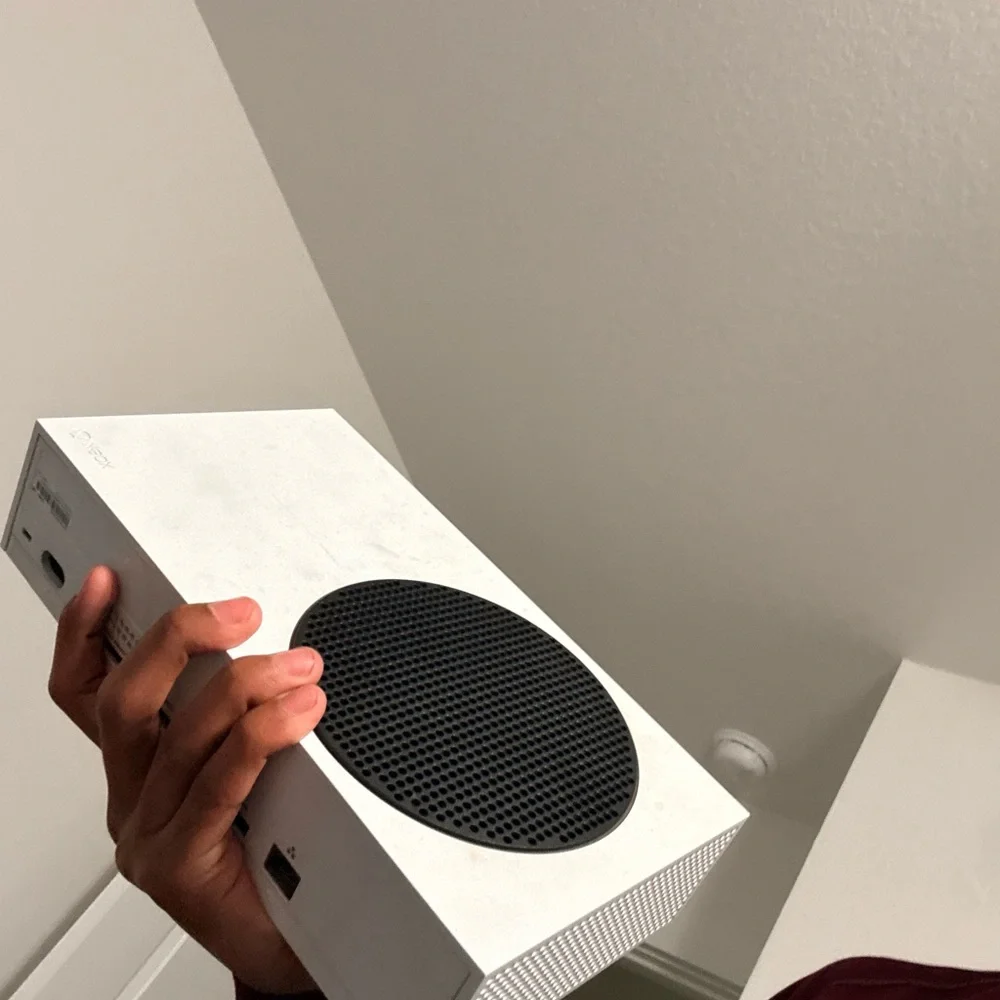 White Xbox Console